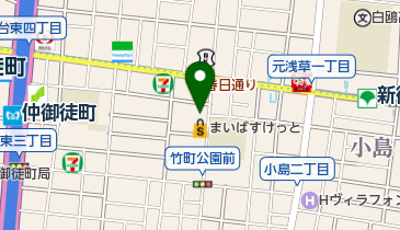 PizzaKing BAMBA-R 御徒町2号店の地図画像