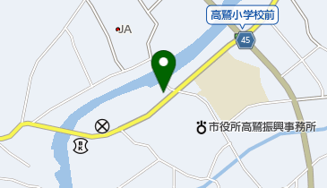 丸十食堂の地図画像