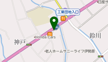 中国飯店 鳳華の地図画像