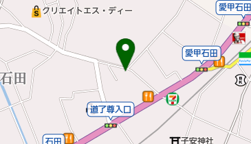 喫茶 ブーメランの地図画像