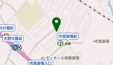 小川ミートの地図画像