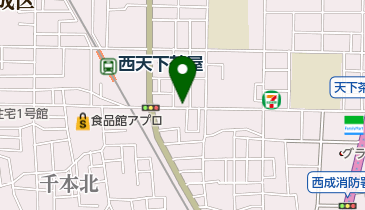 坂出うどんの地図画像