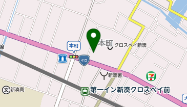 日本料理 潮騒 第一イン新湊の地図画像