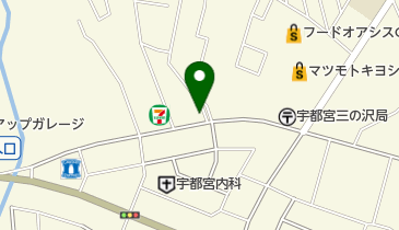 レストラン西の地図画像