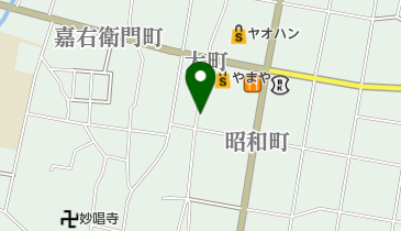 大安の地図画像