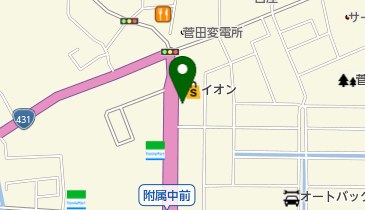 支那そば かつみの地図画像