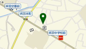 東来軒の地図画像