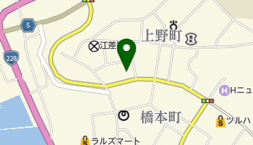 つるみ食堂の地図画像