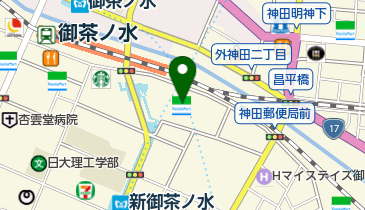 エチオピアカリーキッチン 御茶ノ水ソラシティ店の地図画像