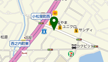 海彩鮮寿 燦の地図画像