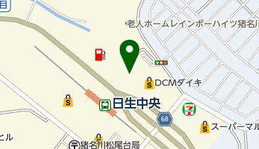 プーランクの地図画像