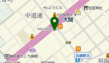 ナマステ ガネーシャマハル 大開店の地図画像