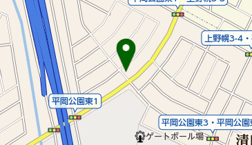 Juicy Dish 焼肉かざんの地図画像