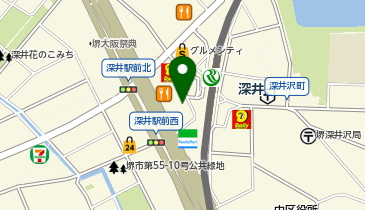 アコースティック酒場 虹夢弦の地図画像