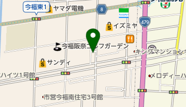 今福近江屋の地図画像