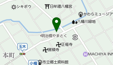 千成亭 八幡堀店の地図画像