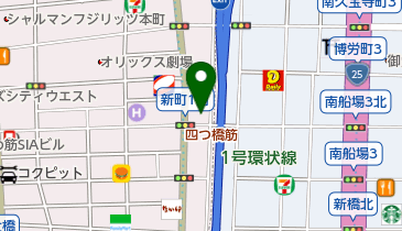 麺匠 パスタバカ一代の地図画像