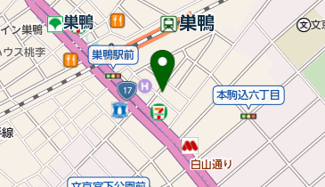 くし焼き 鳥清の地図画像