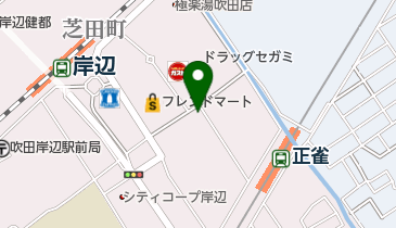 青山の地図画像