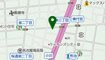 ルフージュの地図画像
