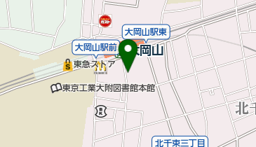 ココナッツシュガー 大岡山店の地図画像