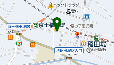 串かつ でんがな 稲田堤店の地図画像