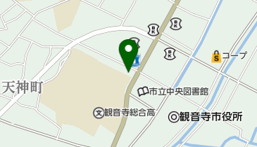 焼肉kitchen matu 観音寺店の地図画像