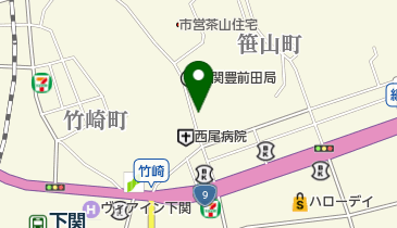 美豚家 慶の地図画像