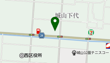 懐石料理YAOKI城山店の地図画像
