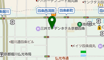 喫茶喜多西の地図画像