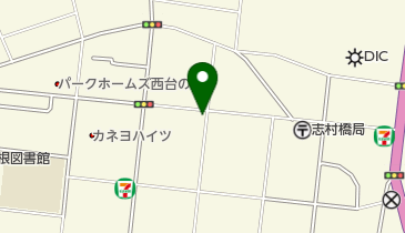 志ま田の地図画像