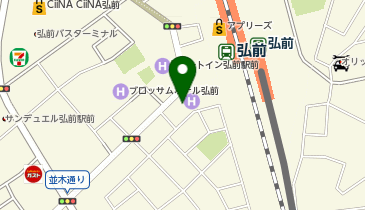 Bar N40の地図画像