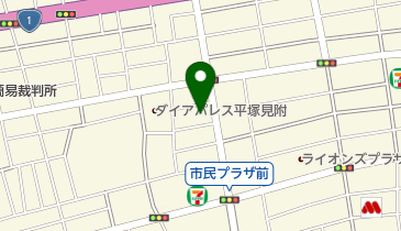 中華料理 弁慶の地図画像