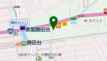 FERIA 東葉勝田台の地図画像