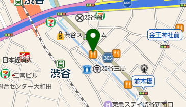 小諸そば 新南口店の地図画像