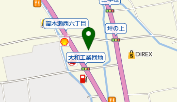 Backen heim Volga 高木瀬店の地図画像