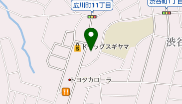 三九餃子の地図画像