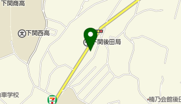 後田キッチン 歩来里の地図画像