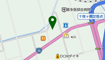 風人月下 東大洲店の地図画像