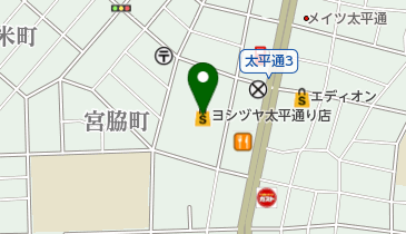 鉄板オムライス ヨシヅヤ太平通店の地図画像