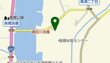 滋賀県南郷水産センターの地図画像