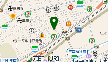 YIS&rsquo;Sの地図画像