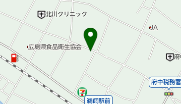 お好み焼きひらたの地図画像