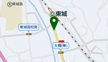 小田亭の地図画像