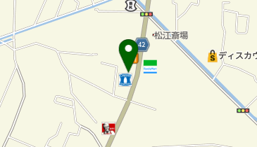 焼肉もんじろう 松江店の地図画像