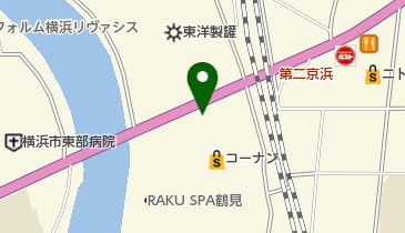 てんがららーめん (鶴見店)の地図画像