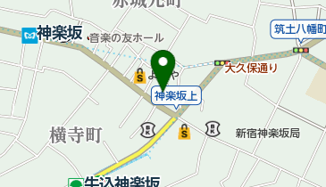 もつ鍋 やましょう 神楽坂店の地図画像