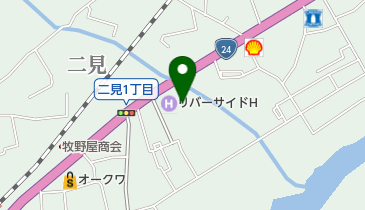 和食レストラン 花ふぶきの地図画像