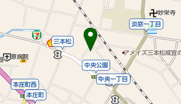 カフェ日和の地図画像