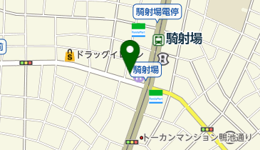 小龍包の長城 騎射場店の地図画像